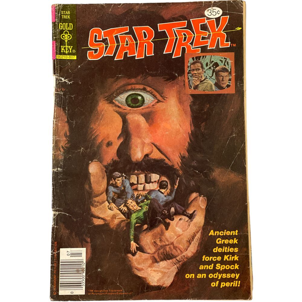 Vintage STAR TREK (July 1978, No. 53) Ancient Greek Deities Gold Key Comic Book